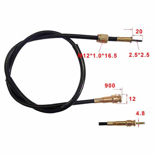 CABLE VELOCIMETRO ZANELLA RX150 STD