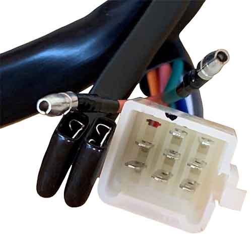 MANILLAR IZQ. (LLAVE DE LUZ) MOTOMEL NEW S2 TUBULAR OEM EXCLU