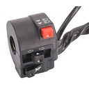 MANILLAR IZQ. (LLAVE DE LUZ) MOTOMEL SKUA 150 200 V6/SKUA 250 BASE OEM EXCLU