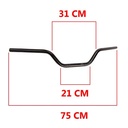 MANUBRIO MOTOMEL SKUA 150 V6/SKUA 200 V6/SKUA 250 OEM EXCLU