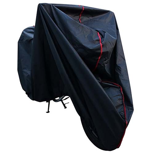 CUBRE MOTO SILVER NEGRO TALLE M DINAMIC