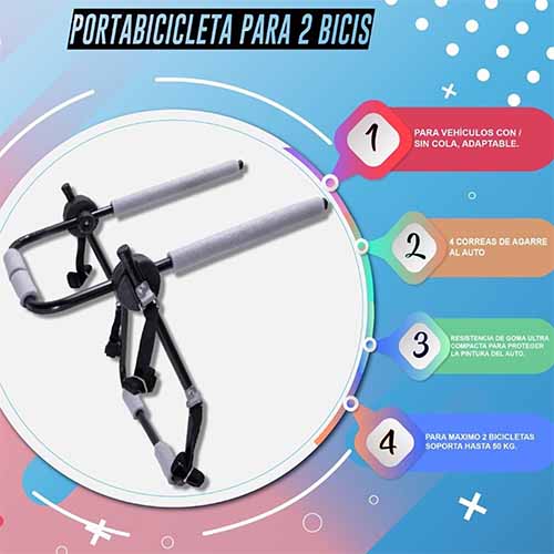 PORTABICICLETA BAUL UNIVERSAL REFORZADO DINAMIC