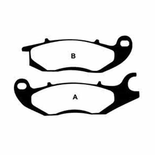 PASTILLAS DE FRENO HONDA WAVE - MAVERICK 125 - CB 150 INVICTA - GILERA STYLO / DEL ORA (502)