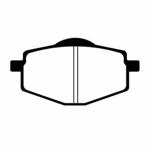 PASTILLAS DE FRENO YAMAHA XRT 350 - YBR 125 CHINO ORA (40)