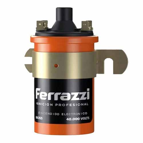 BOBINA DE IGNICION UNIVERSAL BAÑO ACEITE ENCENDIDO ELECTRONICO FERRAZZI (BA355)