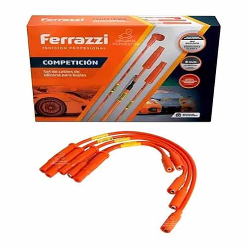 CABLE BUJIA LINEA COMPETICION VOLKSWAGEN GOL GL MI 1.6-1.8-002.0 MULTIP 1. FERRAZZI (03-00204)