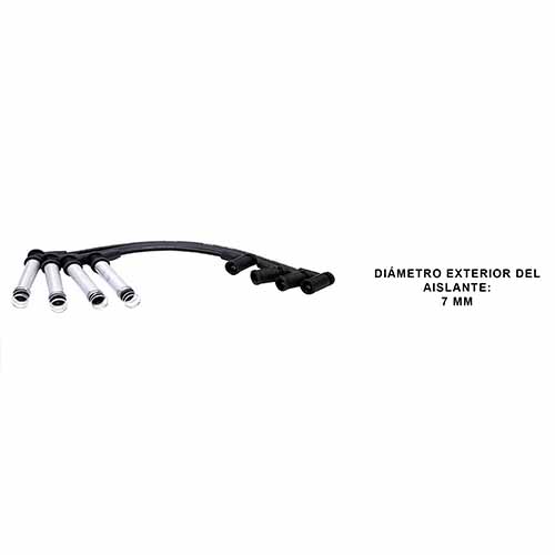 CABLE BUJIA LINEA SUPERIOR CHEVROLET GM CORSA 1.6 / MERIVA / OPEL ASTRA 8V FERRAZZI (02-01796)