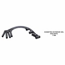 CABLE BUJIA LINEA SUPERIOR FORD FIESTA/ KA/ ECO SPORT/ FOCUS 8V FERRAZZI (04-01789)