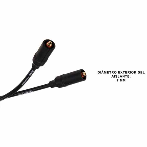 CABLE BUJIA LINEA SUPERIOR VOLKSWAGEN GOL/ GACEL/ CARAT/ SENDA/ SAVEIRO FERRAZZI (03-01700)