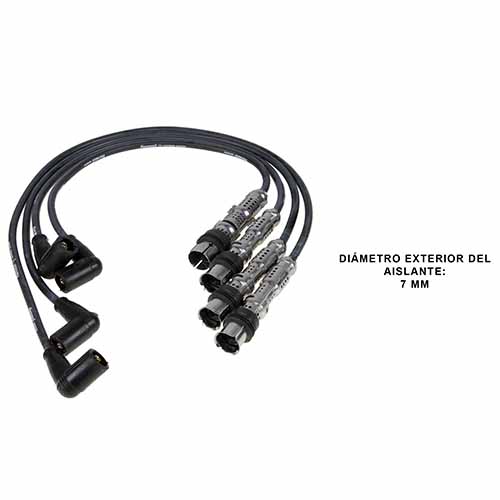 CABLE BUJIA LINEA SUPERIOR VOLKSWAGEN GOLF/ FOX/ CROSS FOX 1.6 8V FERRAZZI (03-01739)