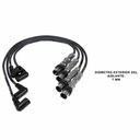 CABLE BUJIA LINEA SUPERIOR VOLKSWAGEN GOLF/ FOX/ CROSS FOX 1.6 8V FERRAZZI (03-01739)