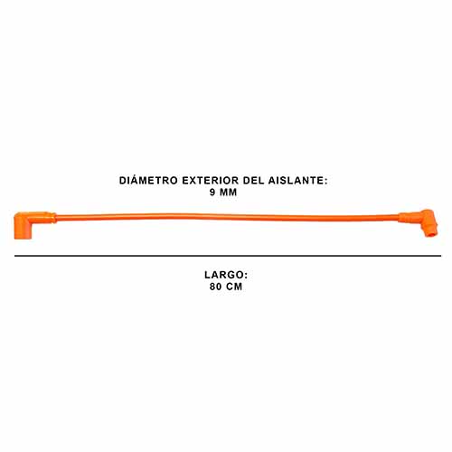 CABLE DE BOBINA PIN PARA BA360 FERRAZZI (NBF98 80cm)