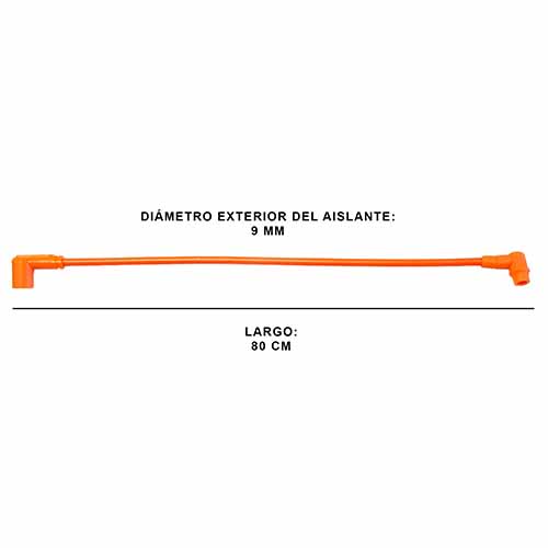 CABLE DE BOBINA SAE PARA BA360 FERRAZZI (NBF97 80cm)
