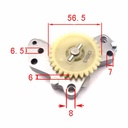 BOMBA DE ACEITE HONDA WAVE 125 / C125 BIZ (30T) STD