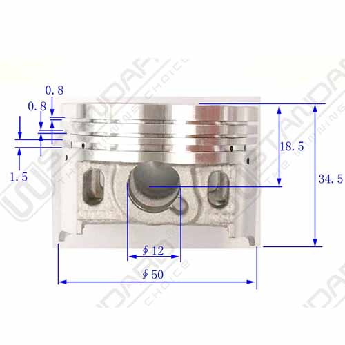 KIT CILINDRO HONDA NAVI 110 STD