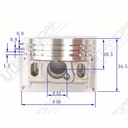 KIT CILINDRO HONDA NAVI 110 STD