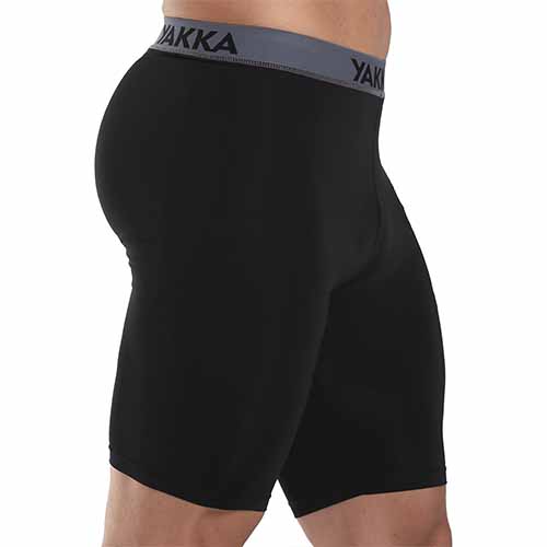CALZA CORTA HOMBRE NEGRO/NEGRO S YAKKA (1001)