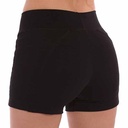 CALZA MINI SHORT MUJER NEGRO TALLE XXL YAKKA (3004)