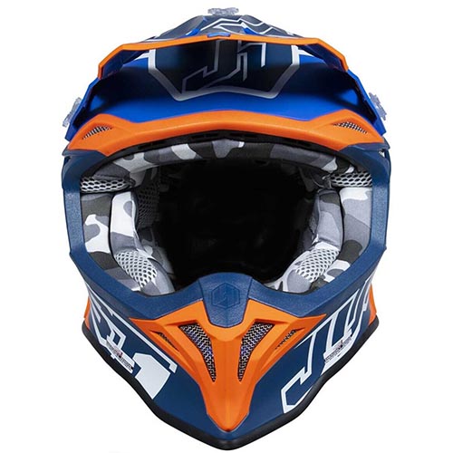 CASCO JUST1 J39 THRUSTER WHITE FLUOR ORANGE/BLUE XL