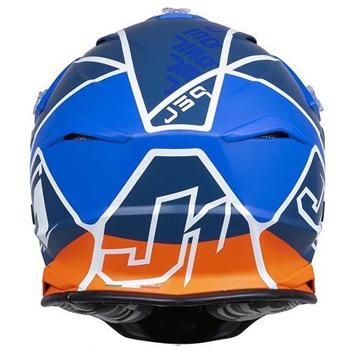CASCO JUST1 J39 THRUSTER WHITE FLUOR ORANGE/BLUE XS