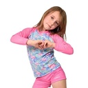 REMERA FILTRO UV NIÑO MALIBU TALLE 12 YAKKA (4005)