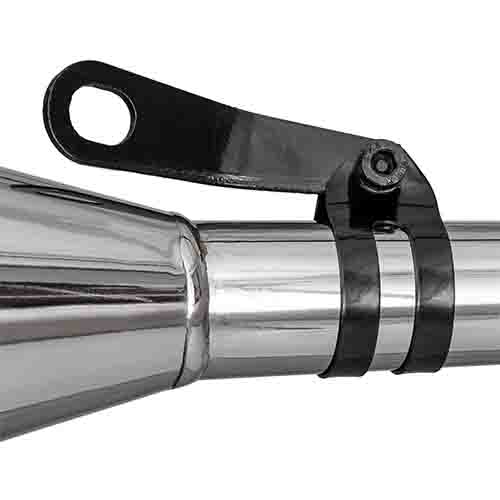 ESCAPE HONDA CG TITAN 150CC ST2 INOX STYLE NEGRO PAOLUCCI (EM150CG24-NE)