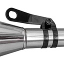 ESCAPE HONDA CG TITAN 150CC ST2 INOX STYLE NEGRO PAOLUCCI (EM150CG24-NE)