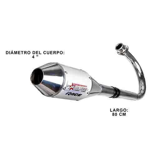 ESCAPE KARTING 150 ST2 ALUM GRIS COMPETICION (MOTOR KAYAK) PAOLUCCI (EK15023KAYAK-CAZ)