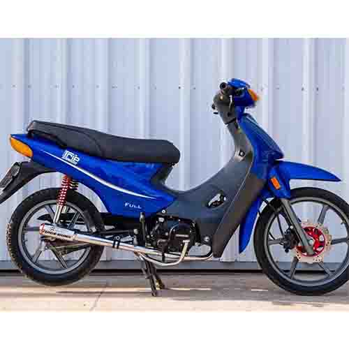 ESCAPE MOTO 110 ST1 CROMO DEPORTIVO PAOLUCCI (EM110P12-C/D)