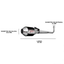 ESCAPE MOTO 110CC ST2 STYLE NEGRO PAOLUCCI (EM110P23-SNE)