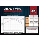 ESCAPE MOTO 150 ST2 CROMO HONDA XR DEPORTIVO POR ARRIBA PAOLUCCI (EM150XR-22-C/D-UP)