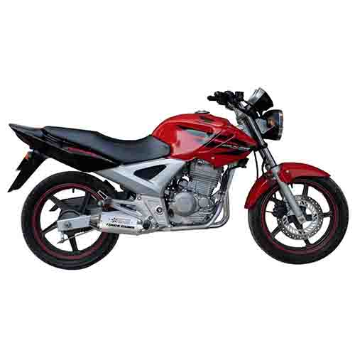 ESCAPE MOTO 250 ST2 HONDA TWISTER +290 CROMO SILEN ALUMINIO RACING/COMP PAOLUCCI (EM250TW-23-R+290G