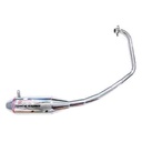 ESCAPE MOTO BAJAJ ROUSER 135 ST2 CROMO DEPORTIVO PAOLUCCI (EM135ROUSER-22-C/D)