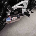 ESCAPE MOTO BAJAJ ROUSER 220 ST2 CROMO PAOLUCCI (EM220ROUSERNS-22-D)