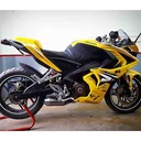 ESCAPE MOTO BAJAJ ROUSER RS 200CC ST2 CROMO NS200FI PAOLUCCI (EM200ROUSERRS-22-D)