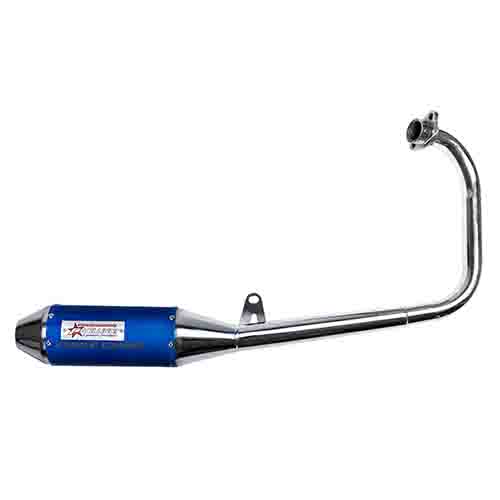 ESCAPE MOTO HONDA 250 TWISTER +290 ST2 CROMO AZUL SILEN ALUM RACING/COMP PAOLUCCI (EM250TW-23-R+290A