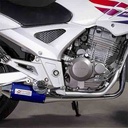 ESCAPE MOTO HONDA 250 TWISTER +290 ST2 CROMO AZUL SILEN ALUM RACING/COMP PAOLUCCI (EM250TW-23-R+290A