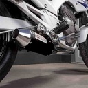 ESCAPE MOTO HONDA 250 TWISTER +290 ST2 CROMO NEGRO SILEN ALUM RACING/COMP PAOLUCCI (EM250TW-23-R+29