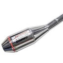 ESCAPE MOTO HONDA BIZ 125 ST2 CROMO DEPORTIVO PAOLUCCI (EM125HBIZ-22-C/D)