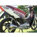 ESCAPE MOTO HONDA BIZ 125 ST2 CROMO DEPORTIVO PAOLUCCI (EM125HBIZ-22-C/D)