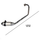 ESCAPE MOTO HONDA CB 125F ST3 ALUMINIO GRIS PAOLUCCI (EM125HCBF33-SGR)