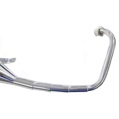 ESCAPE MOTO HONDA CB 190 ST2 CROMO DEPORTIVO PAOLUCCI (EM190CB-22-C/D)