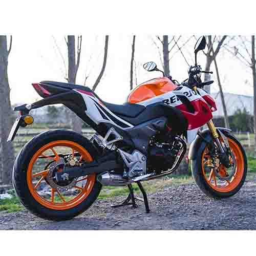 ESCAPE MOTO HONDA CB 190 ST2 CROMO DEPORTIVO PAOLUCCI (EM190CB-22-C/D)