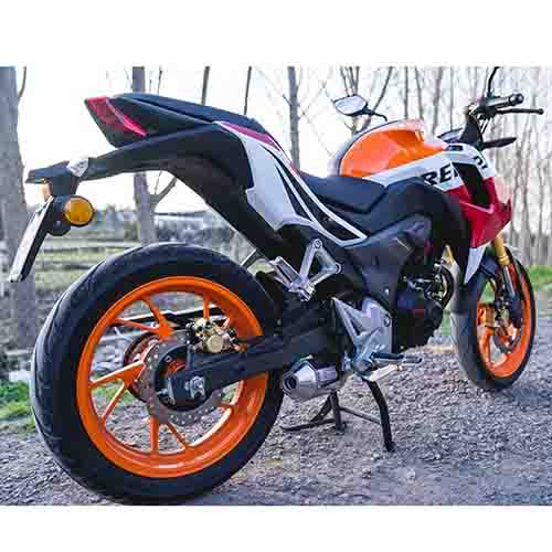 ESCAPE MOTO HONDA CB 190 ST2 CROMO DEPORTIVO PAOLUCCI (EM190CB-22-C/D)