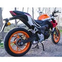 ESCAPE MOTO HONDA CB 190 ST2 CROMO DEPORTIVO PAOLUCCI (EM190CB-22-C/D)