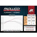 ESCAPE MOTO HONDA CB 190 ST2 CROMO DEPORTIVO PAOLUCCI (EM190CB-22-C/D)