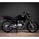 ESCAPE MOTO HONDA CG TITAN 150 ST2 SILEN ALUMINIO AZUL STYLE PAOLUCCI (EM150CG-23-C/S)