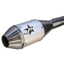 ESCAPE MOTO HONDA CG TITAN 150 ST2 SILEN ALUMINIO COMPETICIÓN PAOLUCCI (EM150CG-23-R+200)