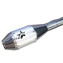 ESCAPE MOTO HONDA CG TITAN 150 ST2 SILEN ALUMINIO COMPETICIÓN PAOLUCCI (EM150CG-23-R+200)