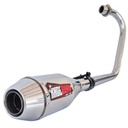 ESCAPE MOTO HONDA CG TITAN 150 ST2 SILEN ALUMINIO STYLE PAOLUCCI (EM150CG-23-C/S)